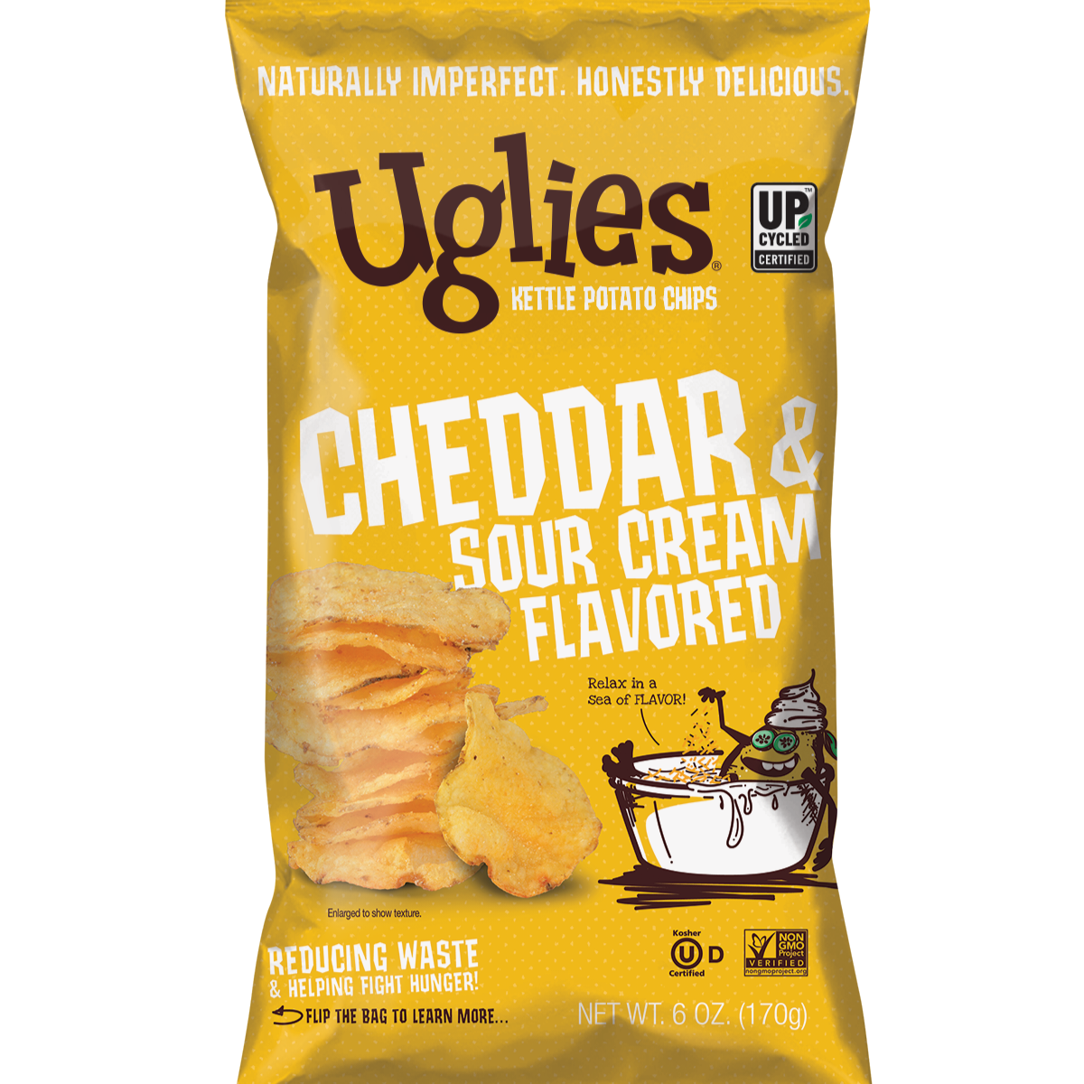 1 - Cheddar & Sour Cream Chips - GF