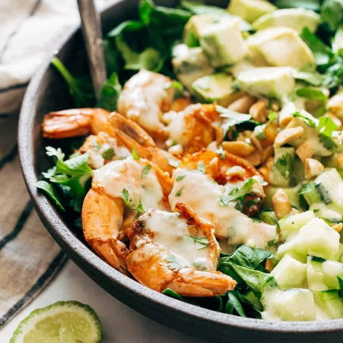 3 - Shrimp & Avocado Salad - DF